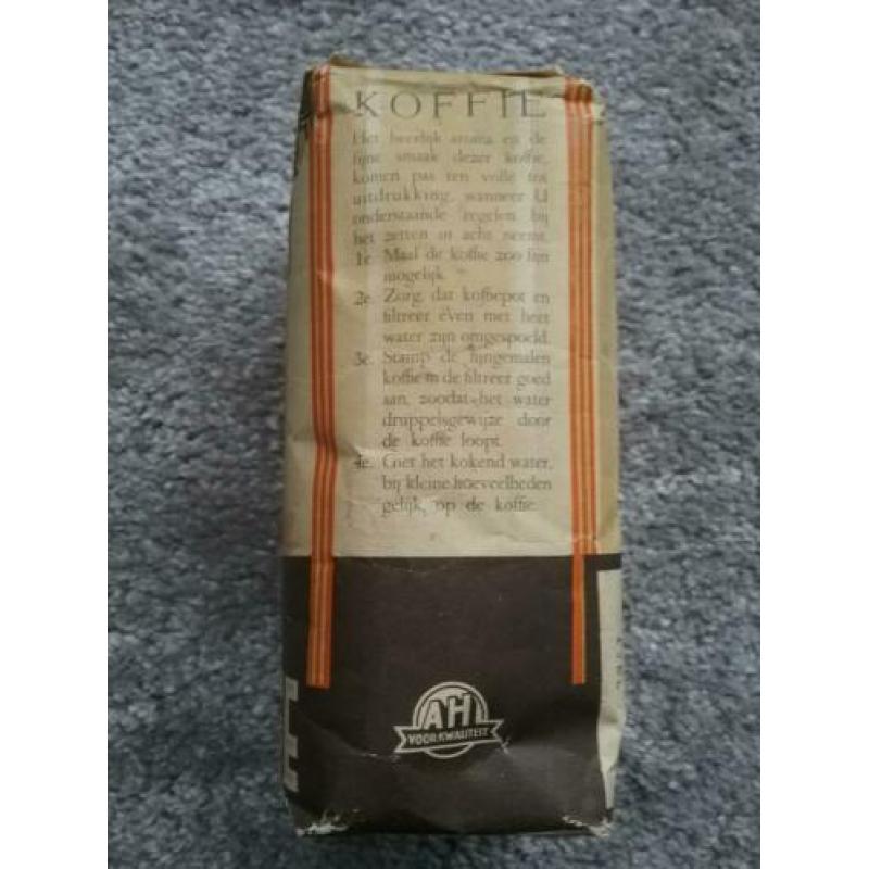 Oude verpakking Albert Heijn koffie