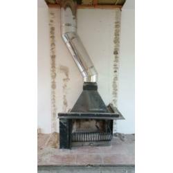 Inbouw haard teab