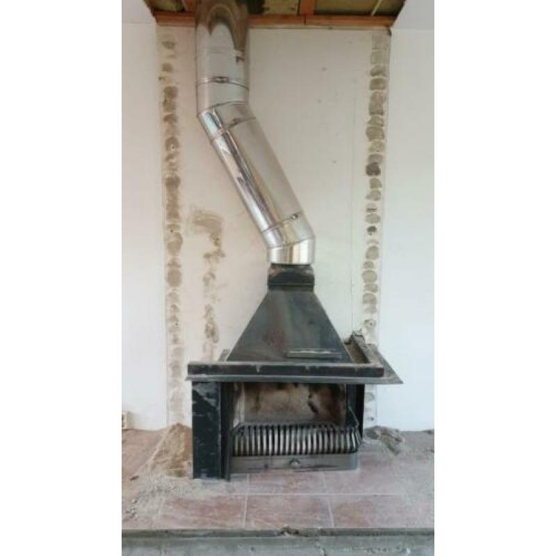 Inbouw haard teab