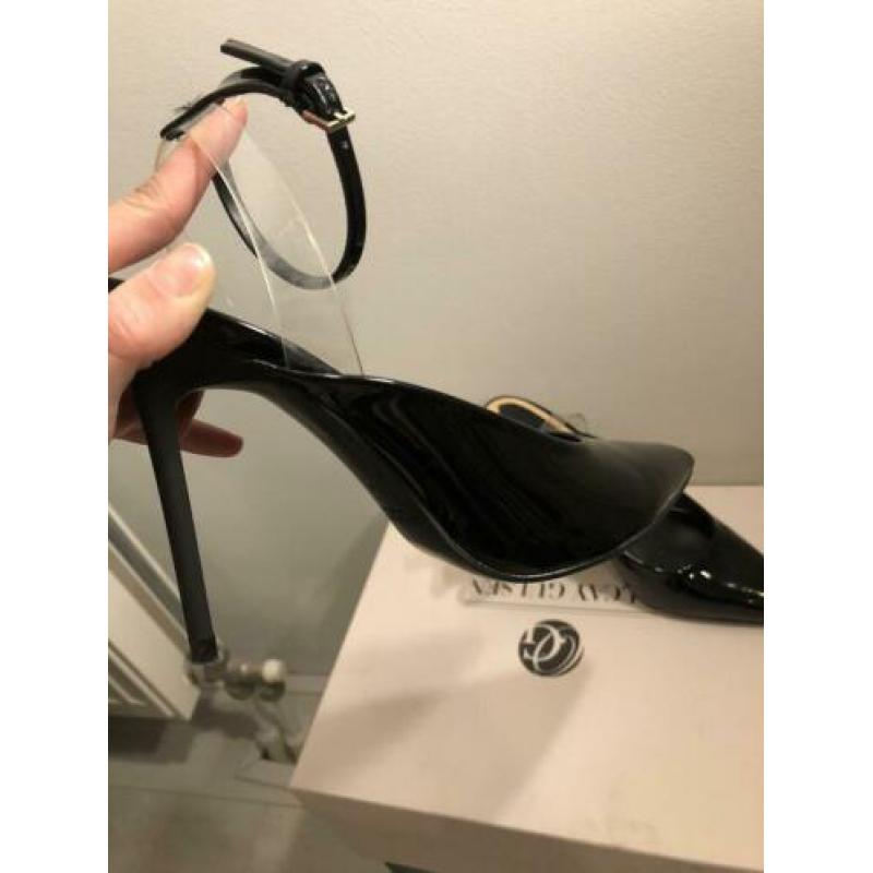 Zwarte pumps van zara transparant maat 36 lak h&m asos