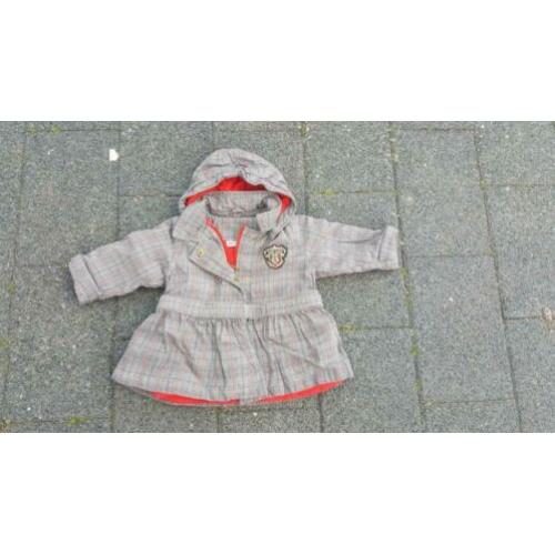 Baby barb winterjas met capuchon maat 80