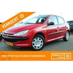 Peugeot 206 1.4 One-line | 2006| 5 DEURS | NIEUWE APK