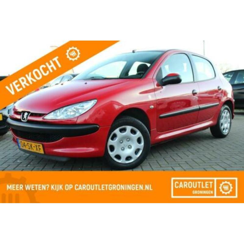 Peugeot 206 1.4 One-line | 2006| 5 DEURS | NIEUWE APK
