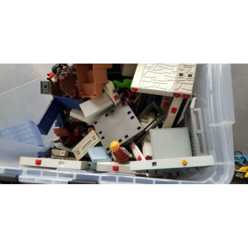 Playmobil Politie bureau met boeven en autos