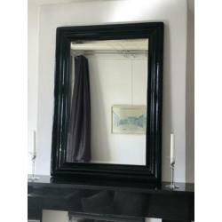 spiegel met facet geslepen glas