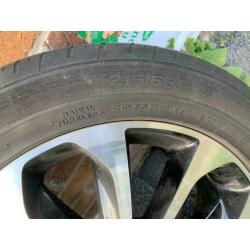 Originele Nissan Qashqai Velgen 18 inch 215/55/R18