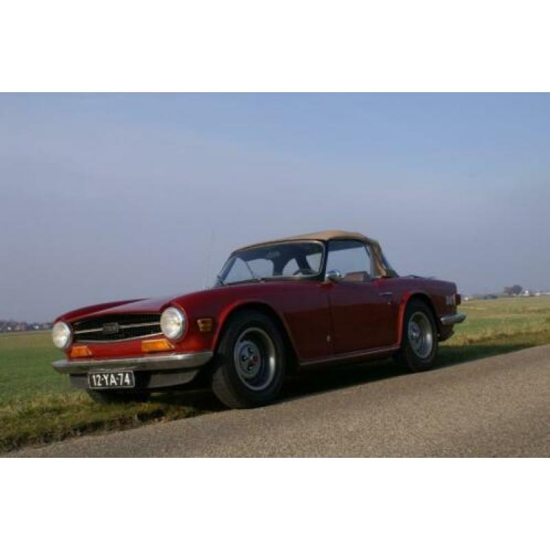 Mooie en betrouwbare TR6