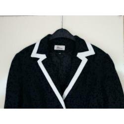 2101 Linnen jasje blazer MISS ETAM; Mt=42 Nieuwstaat
