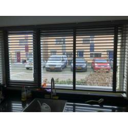 Aluminium jaloezie! Geperforeerd. 2175mm breed 1120mm hoog