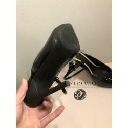 Zwarte pumps van zara transparant maat 36 lak h&m asos