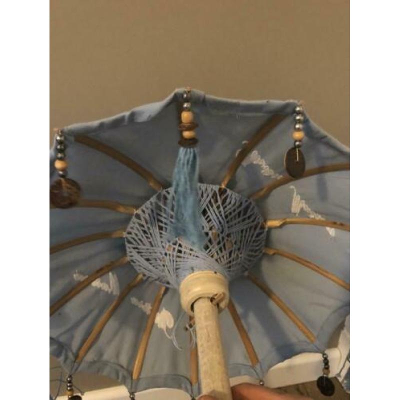 Rivièra Maison parasolletje, lichtblauw,