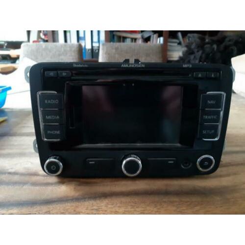 Skoda Amundsen radio bluetooth navigatie