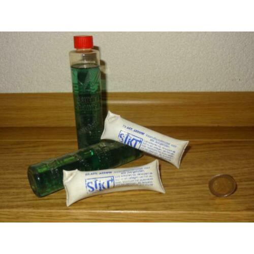 sikr black arrow vintage ruitenwisspoeier auto olie blik nos