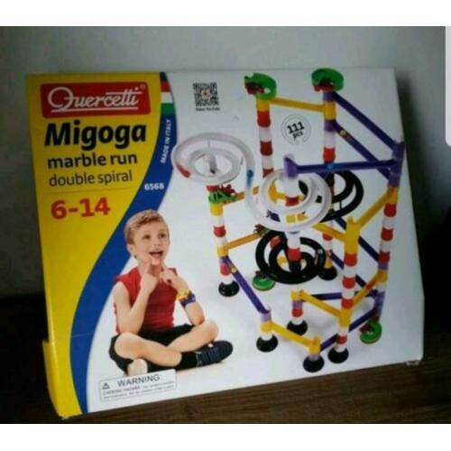 Quercetti Migoga Marble Run Double Spiral 6568