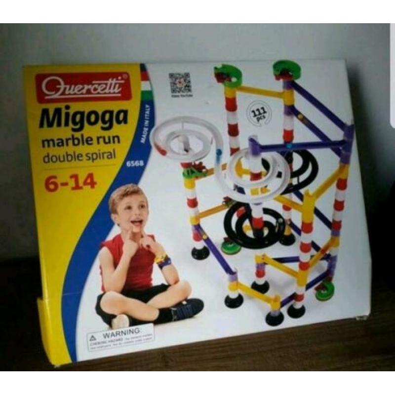 Quercetti Migoga Marble Run Double Spiral 6568