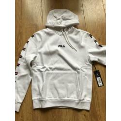 Witte trui, hoodie, merk Fila, maat S