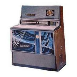 Credit Unit Wurlitzer 3500 zodiac 1971 jukebox