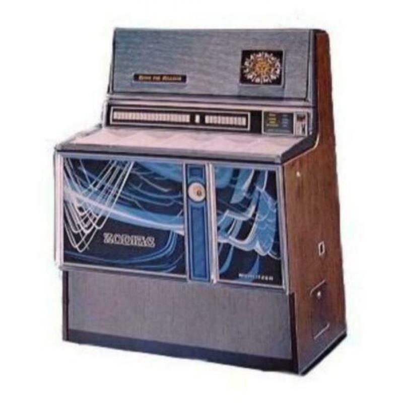 Credit Unit Wurlitzer 3500 zodiac 1971 jukebox
