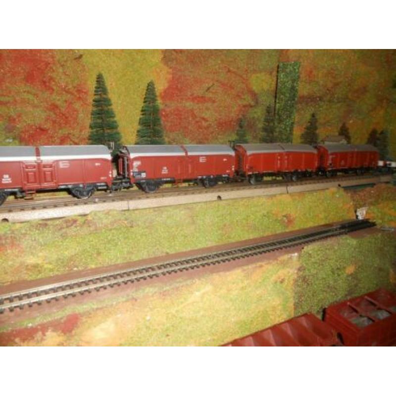 Marklin 4619 2x en 41339 2x. Schuifdakwagons 4x.