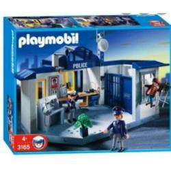 Playmobil Politie bureau met boeven en autos
