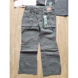 Grijs roze setje mt 110/ 122