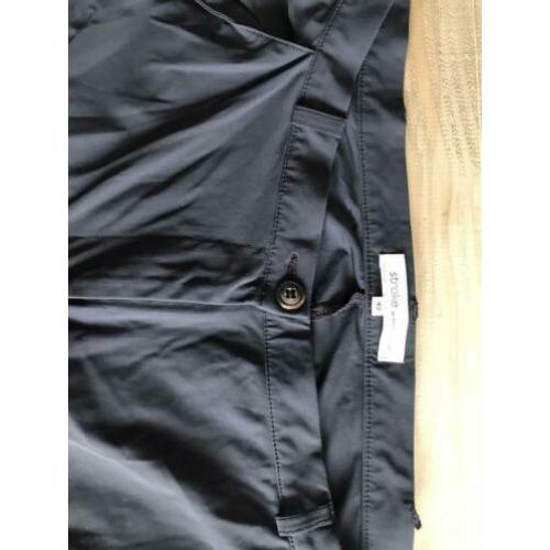 Broek travel stof merk Stroke donker bruin maat 42
