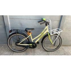 Fijne Meisjesfiets Alpina 24 inch.terugtraprem