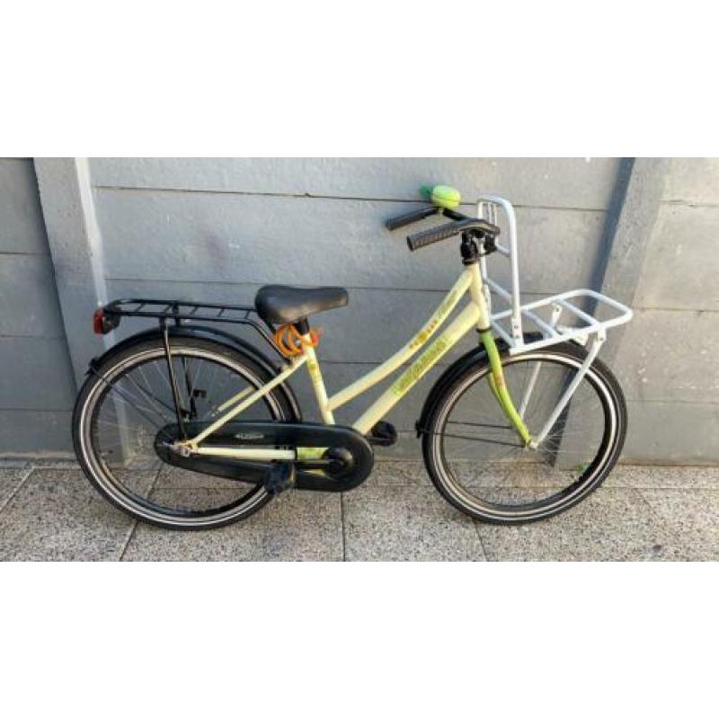 Fijne Meisjesfiets Alpina 24 inch.terugtraprem
