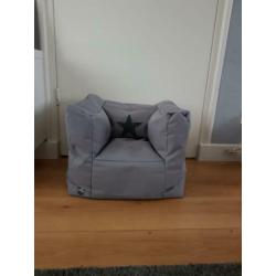 Jollein kinderfauteuil kinder zitzak Faded Star Grey