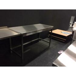 Professionele keuken RVS