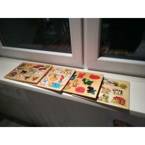 Houten legpuzzels