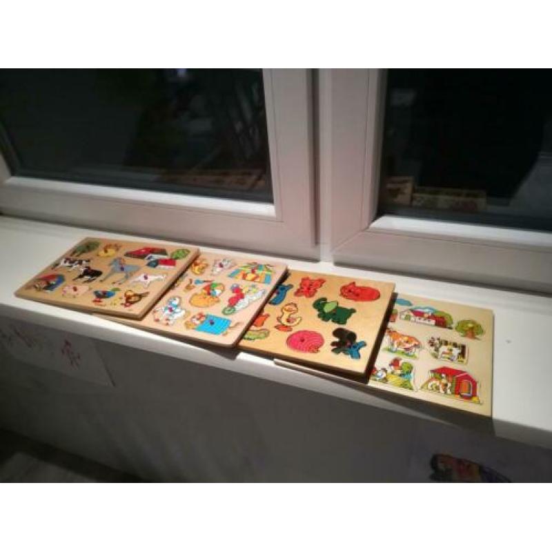 Houten legpuzzels