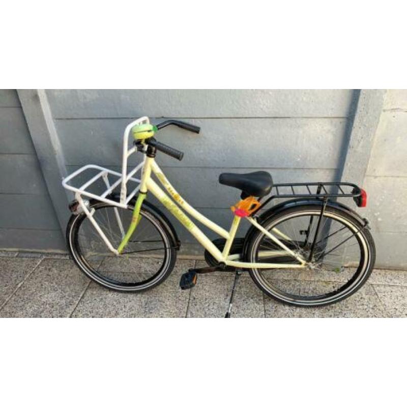 Fijne Meisjesfiets Alpina 24 inch.terugtraprem