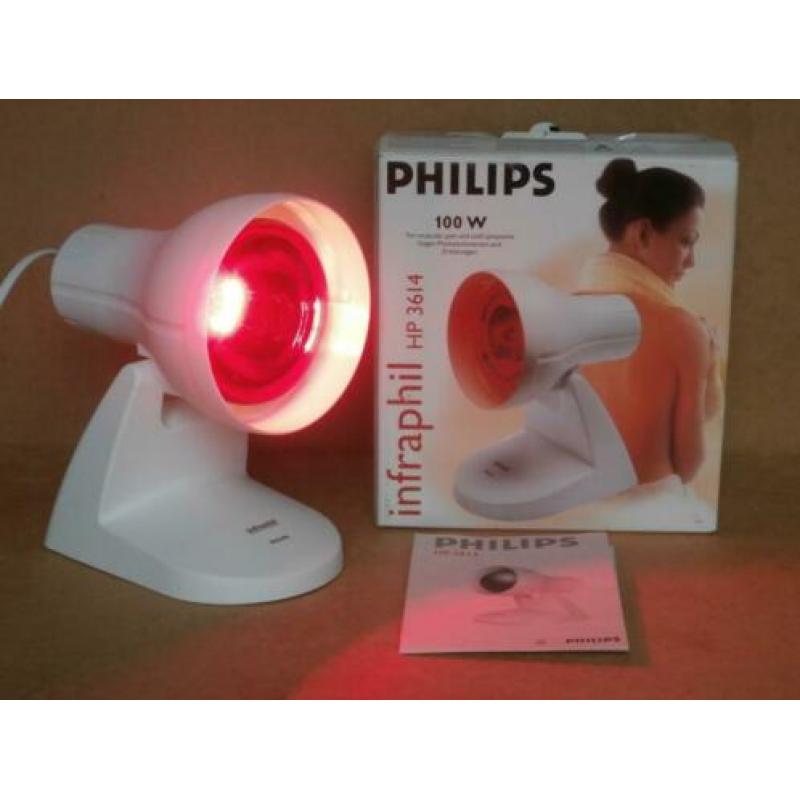 Philips Infraphil infraroodlamp infrarood warmtelamp 100Watt
