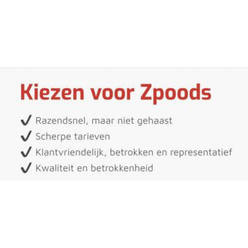 Zzp koerier voor spoed