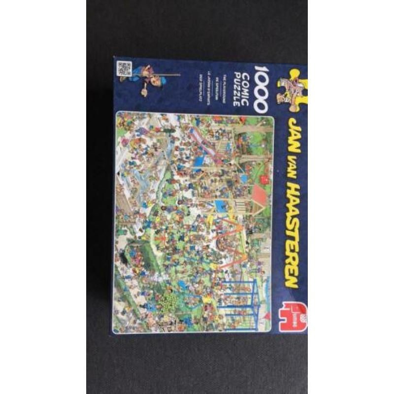 3 Jan van Haasteren puzzels 1000stk