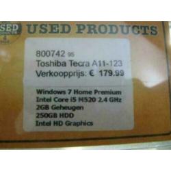 Toshiba Tecra A11-123 Laptop *800742*