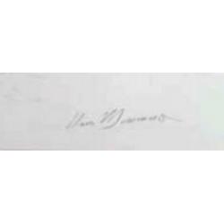 Hans Wimmer - Einreiten durch Pilaren - Lithografie