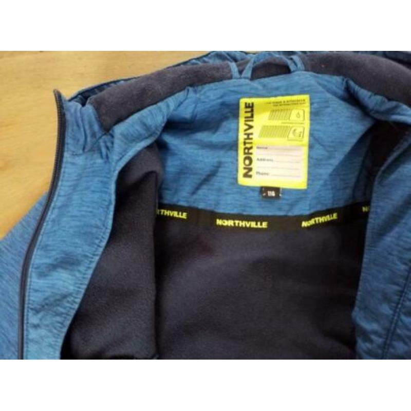 softshell jongens jas maat 116