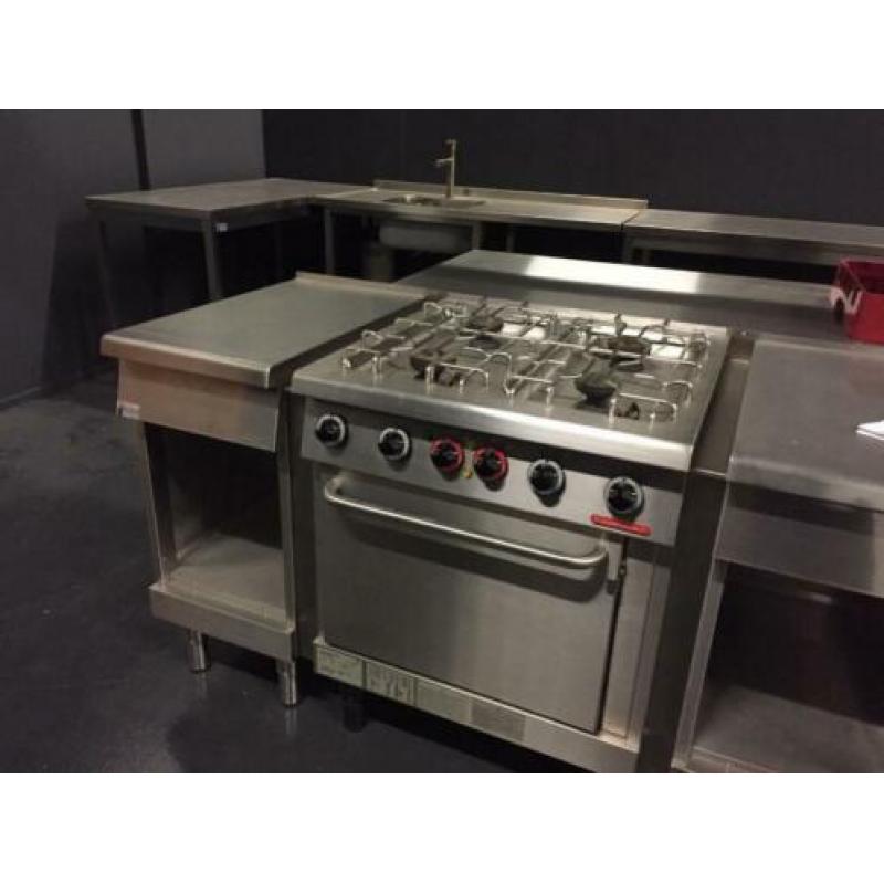 Professionele keuken RVS
