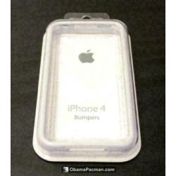 iPhone 4 Contour Bumper, Wit (met Gratis Verzending)