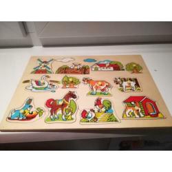 Houten legpuzzels