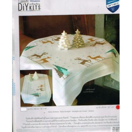 Cado VERVACO BORDUURPAKKET, DEKSERVET NORDIC CHRSTMAS,KERST