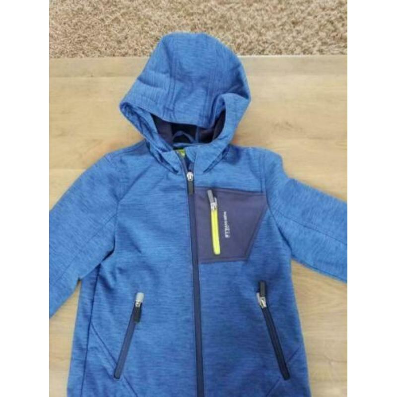 softshell jongens jas maat 116