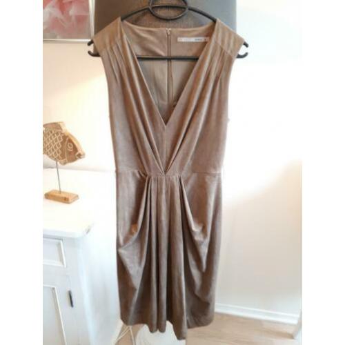 Mooi Jurkje Supertrash Suedelook Bruin Maat S 36