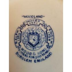 Oude bier pul " Woodland " Burslem Engeland