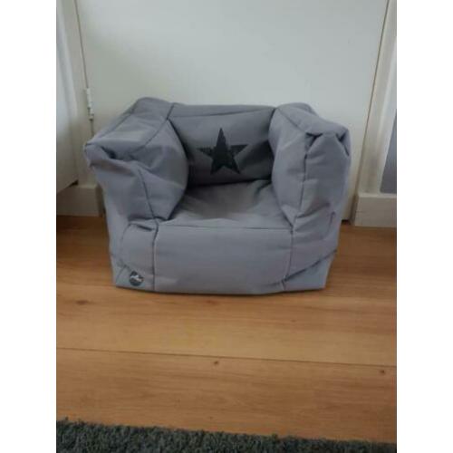 Jollein kinderfauteuil kinder zitzak Faded Star Grey