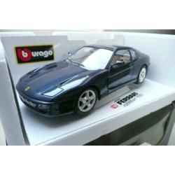 blauwe Ferrari 456 GT mint in box [ 1992 ]