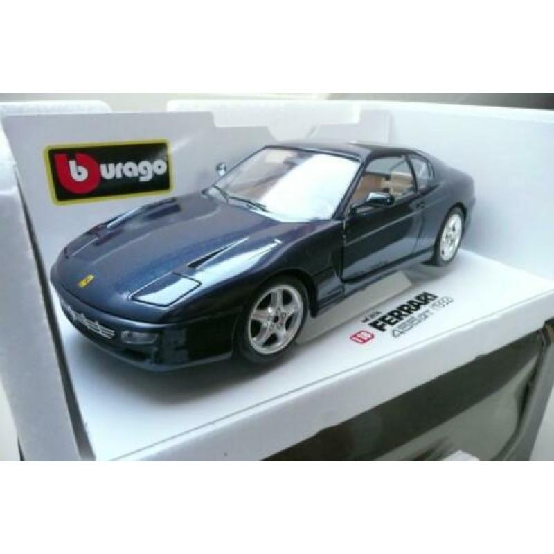 blauwe Ferrari 456 GT mint in box [ 1992 ]