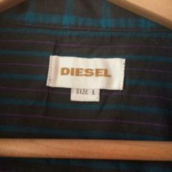 Geruite blouse Diesel maat L